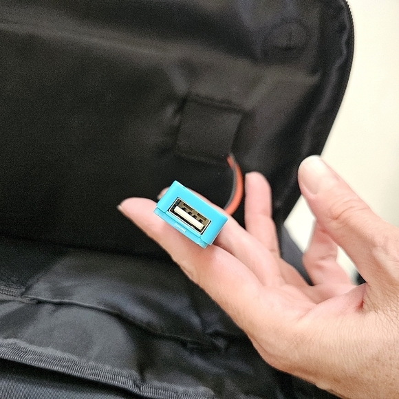 Preferred Nation Outdoor Black Solar Travel Commute Backpack - Picture 8 of 11